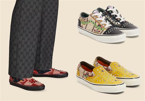 vans gucci prezzo|vans authentic gucci.